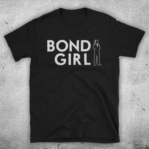 James Bond Bond Girl British Spy Love Interest Sidekick Unofficial Mens T-Shirt