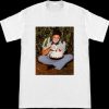 Johnny Cash Eating A Cake Under A Tree T-Shirt