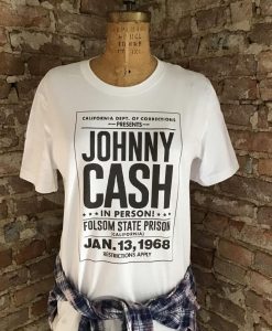 Johnny Cash Folsom Prison Tshirt