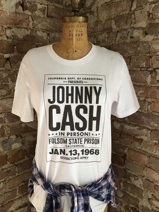 Johnny Cash Folsom Prison Tshirt