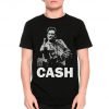 Johnny Cash Graphic T-Shirt, Men's and Women's All Sizes