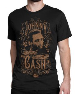 Johnny Cash I Walk the Line Vintage T-Shirt, Men's and Women's Sizes