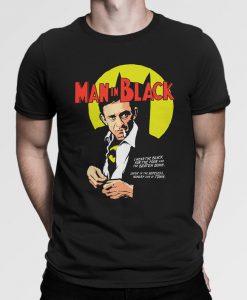 Johnny Cash Man In Black TShirt