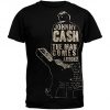 Johnny Cash Rear Profile Guitar Country Rock Official Tee