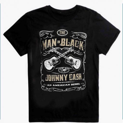 Johnny Cash T-shirt American Rebel t shirt