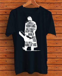 Johnny Cash inspired t-shirt