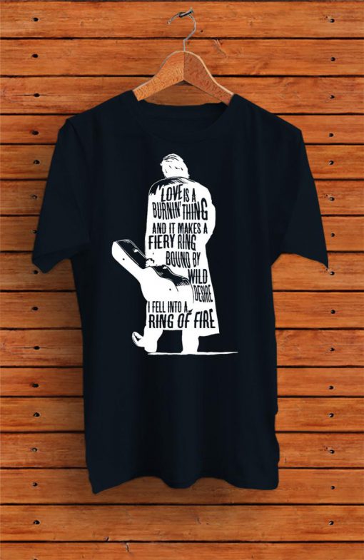 Johnny Cash inspired t-shirt