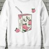 Kawai Harajuku Peach Juice Sweatshirt