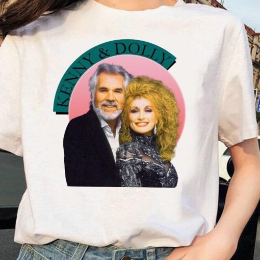 Kenny Rogers Dolly Parton Vintage 1990 Shirt Reprint Gift For Fan Vintage Style Gift Shirt Dolly Parton Shirt