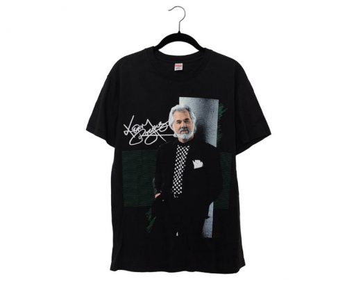 Kenny Rogers On Tour Portrait Tee Shirt