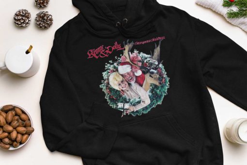 Kenny Rogers Once Upon A Christmas- Funny Christmas Hoddie Shirt - Musicians Fans - Dolly Parton For Men and Women