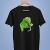 Kermit The Frog Doing A Line Unisex Tshirt