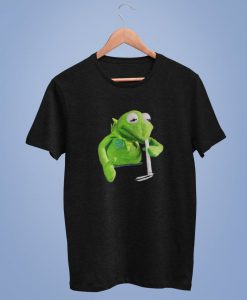 Kermit The Frog Doing A Line Unisex Tshirt