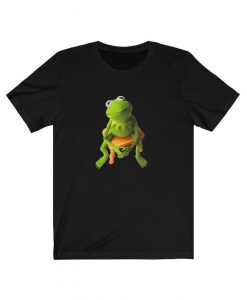 Kermit The Frog Puppet Sits On The Chair T-Shirt, Sesame Street