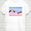 Michelangelo T-shirt,The Creation of Adams Tee