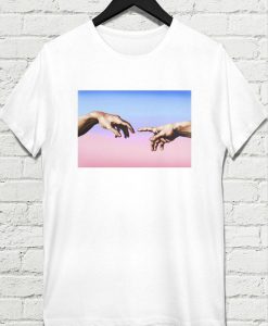 Michelangelo T-shirt,The Creation of Adams Tee