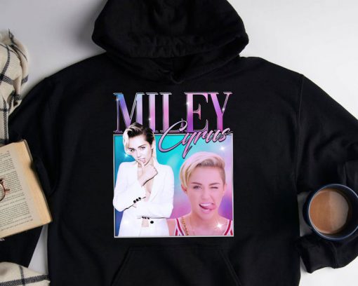 Miley Cyrus 90s Crewneck Vintage Birthday Christmas Hoodie