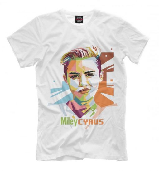 Miley Cyrus Graphic Art T-Shirt