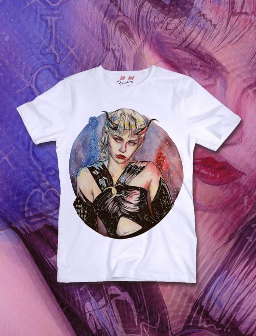 Miley Cyrus (inspired) - Shirt Midnight Sky