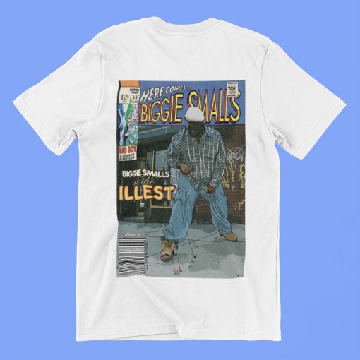 Notorious BIG - Biggie Smalls is the Illest Comic Book T Shirt