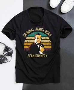 Original James Bond Sean Connery Vintage Unisex T-Shirt, Sean Connery Shirt, James Bond T-Shirt, 007 Tee, Hollywood T-shirt