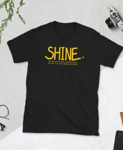 Pentagon Shine, Short-Sleeve Unisex T-Shirt