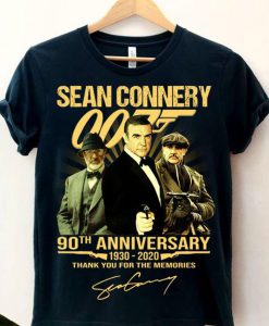 RIP The First James Bond Actor 007 SEAN CONNERY Shaken Not Stirred Best 1st James Bond Actor Film Of All Time Unisex Trending T Shirt