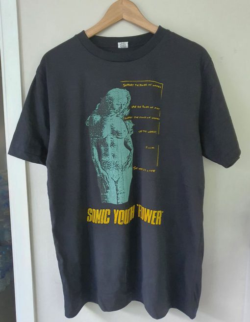 Sonic Youth T-shirt Vintage Look Retro T-shirt