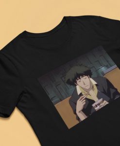 Spike Spiegel eating Tshirt