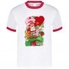 Strawberry Shortcake Cartoon Original Retro Fan Ringer T Shirt