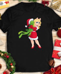 The Muppets Kermit Miss Piggy Christmas Shirt, The Muppets , Kermit the Frog, Miss Piggy, Fozzie Bear, Christmas Movie, Merry christmas