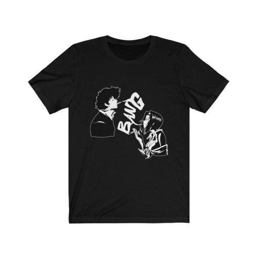 Unisex, Cowboy Bebop Art T-Shirt, See You Space Cowboy t-shirt,Anime Shirt,Neo Noir,Sci-Fi,Space Western,90s anime,cult anime