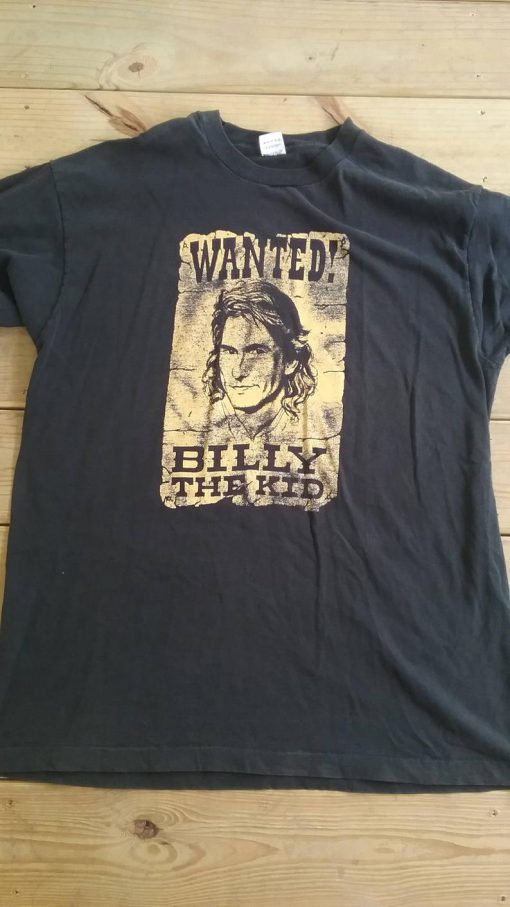 Wanted Billy The Kid Billy Dean Tour t-shirt