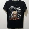 ATTACK ON TITAN T Shirt Hajime Isayama Japanese Anime Manga Nippon Cartoon Movie Film Tops Tee