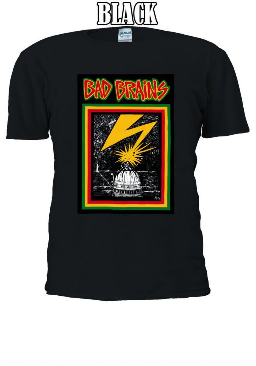 Bad Brains American Hardcore Punk Band T-shirt