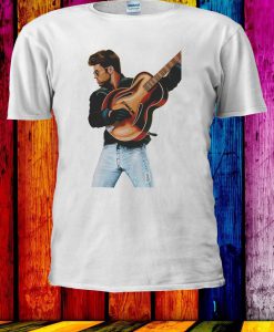 George Michael Guitar T-shirt