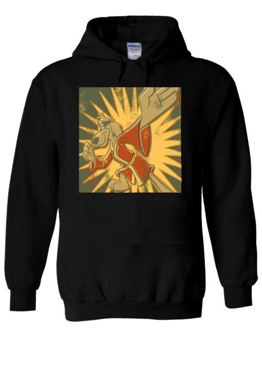 Hong Kong Phooey Kung Fu Dog Retro Hoodie