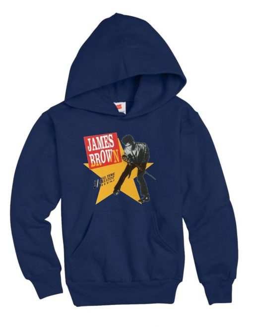 James Brown Funk Album Cover Hoodie