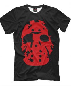 Jason Voorhees Mask T-shirt, Friday The 13th Movie Tee, Men's Women's All Sizes