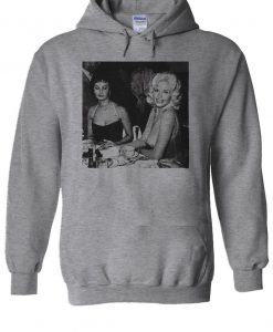 Jayne Mansfield Sophia Loren Boobs Hoodie