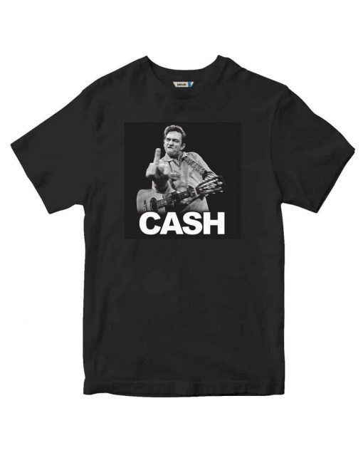 Johhny Cash Classic Finger Image Tshirt