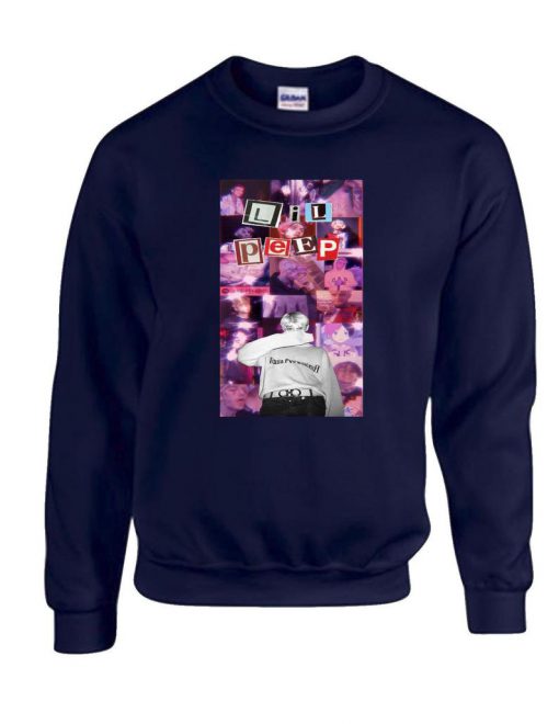 Lil Peep Album Collage Sweatshirt