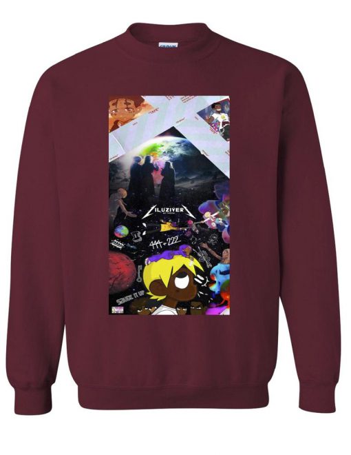 Lil Uzi Vert Album Collage Sweatshirt