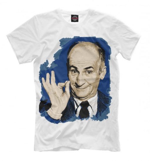 Louis De Funès Art T-Shirt, Men's Women's All Sizes