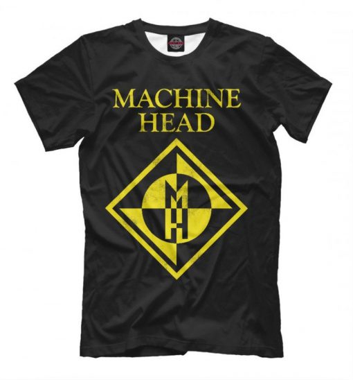 Machine Head Logo T-shirt, Men's Women's All Sizes