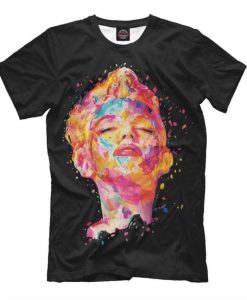 Marilyn Monroe Colorful Original Art T-shirt, Men's Women's All Sizes
