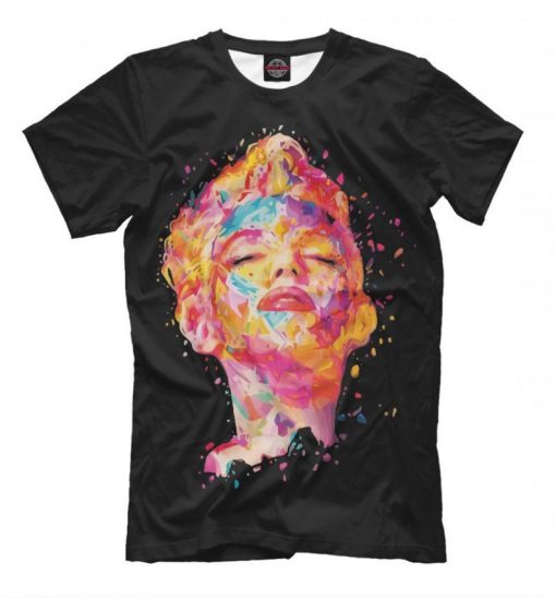 Marilyn Monroe Colorful Original Art T-shirt, Men's Women's All Sizes