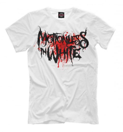 Motionless In White Blood Logo T-shirt, Men's Women's All Sizes