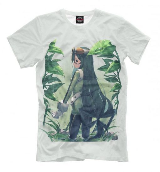 My Hero Academia Tsuyu Asui Art T-Shirt, Boku No Hero Academia Anime Tee, Men's Women's All Sizes