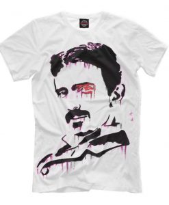 Nikola Tesla Graphic Art T-Shirt, Men's Women's All Sizes